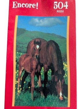 Encore! 504-Piece Horse & Foal Puzzle